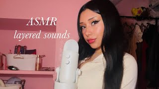 asmr ~ extremely relaxing (layered sounds) 