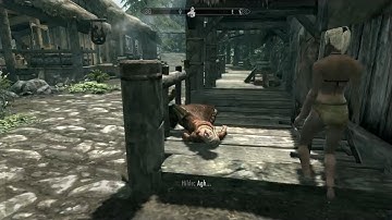 Skyrim Together: Npc actor values synced! (Taken from stream)