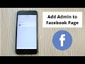 How to Add Admin on Facebook Page Mobile (2021)