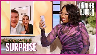 Jennifer Hudson Surprises Couple On Facetime  Happy Place In Your Face