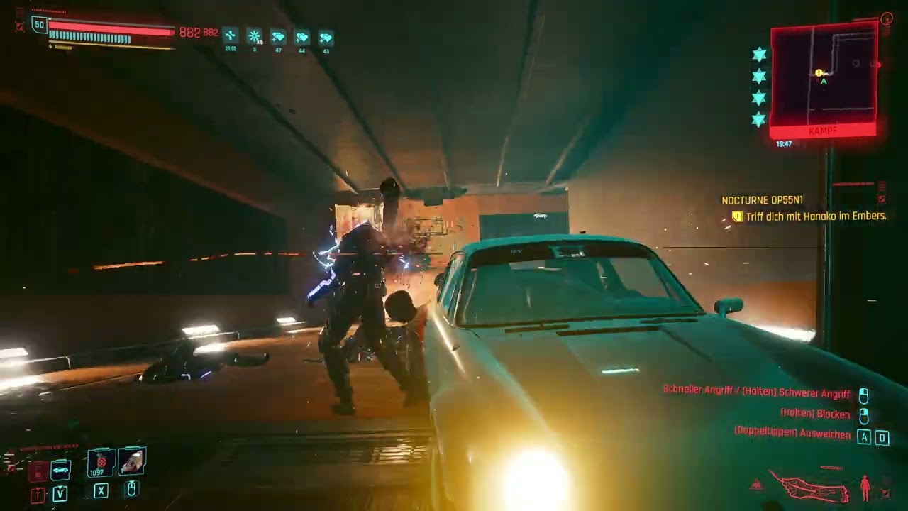 Cyberpunk 2077 - Monowire (very hard difficulty)