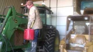 cold start 4230 john deere diesel tractor