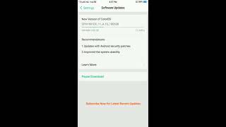 Oppo A71 2018 CPH1801EX OTA Frimwere Software update latest Security update 1.86GB - #Reviews screenshot 5