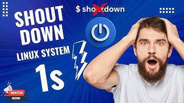 how to shutdown linux laptop System in a second @ethicalexploit