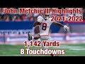 John Metchie III Full 2021-2022 College Football Highlights | Alabama Receiver |