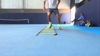 Rafael Nadal's training session in Mallorca before Abu Dhabi Exho - Dec 2015