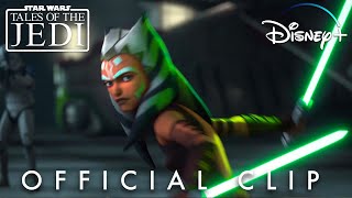 Star Wars Tales of the Jedi Official Clip | Ahsoka's Training | Disney+