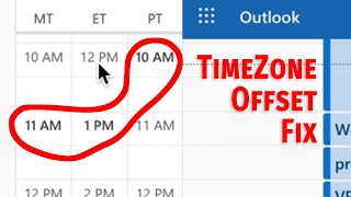 Outlook / Microsoft Teams Timezones Offset After Daylight Savings Time Change