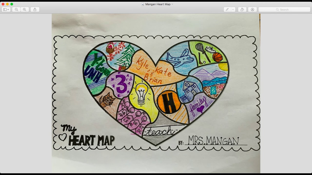 Heart Map-Mangan