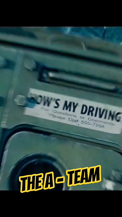 The A-Team 2010 Hows My Driving Scene -Liam Neeson Bradley Cooper #movie #action #fyp