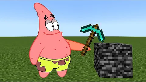 Don't mine that bedrock Patrick