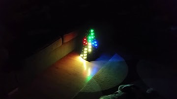 My First Mini Tree, ws2811 pixels, nodemcu and xlights software