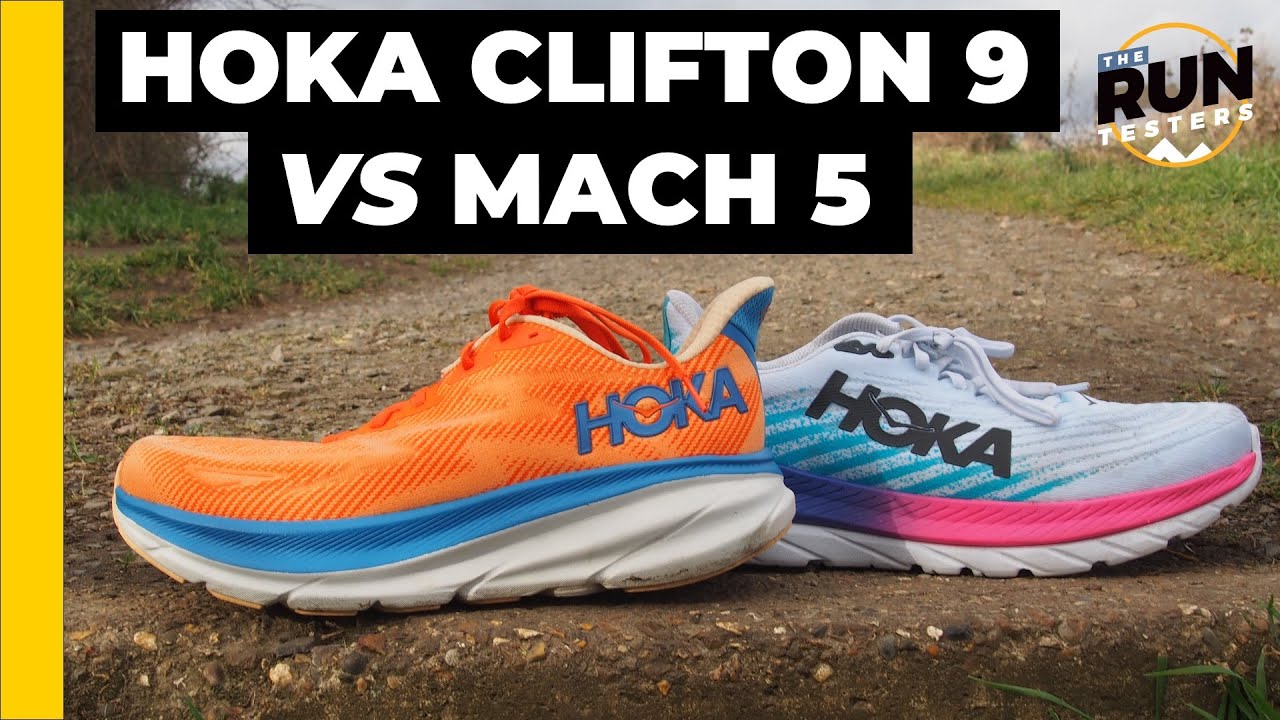 Hoka Clifton 9 vs Hoka Mach 5: Which is the best Hoka daily trainer ...