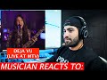 Musician Reacts to Olivia Rodrigo | Deja Vu (Live)