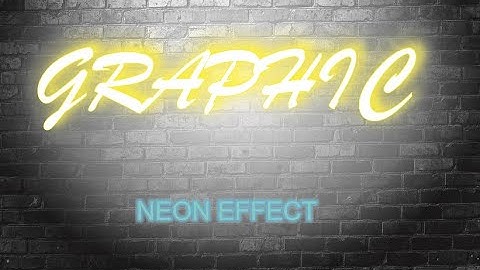 NEON TEXT Effect | Corel DRAW Text Effect Tutorial | tips & tricks