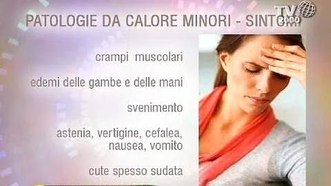 Quali sono i sintomi del caldo?