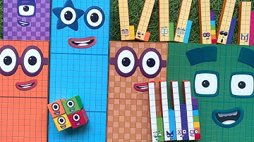 Looking for Numberblocks NEW 13445 Puzzle Tetris Shape ASMR  | Numberblocks Satisfying Video