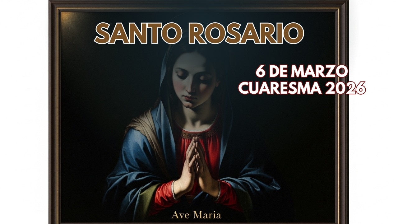 Rosario a la Virgen María: Luz y esperanza en Cuaresma.