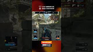 He Wins 1v5 With Glock Insane Start #cs2 #cac #asia #hellcase