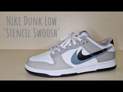 NIKE ☆ Dunk Low Retro ‘Stencil Swoosh’ Nike Dunk Low