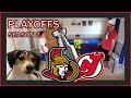 KNEE HOCKEY PLAYOFFS - DEVILS / SENATORS - EASTERN CONFERENCE SEMIFINAL  - SEASON 2 - QUINNBOYSTV