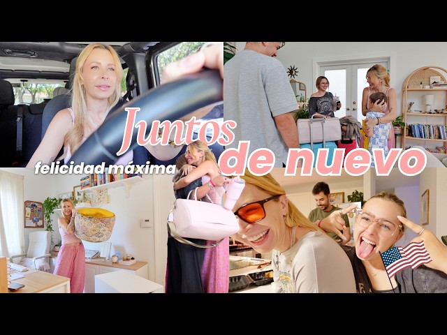 🇺🇸 El REENCUENTRO con Elaia y Rafa 🥹 Esto me ha tenido con mucha ansiedad 😥 VLOG