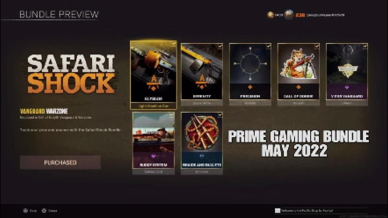 Call of Duty: How to Claim New Prime Gaming Loot - Safari Shock Bundle