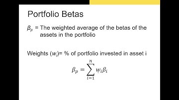 Risk and Return (Part 2)