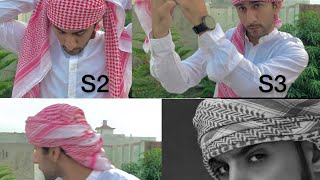 How To Tie Shemagh Like Omar Borkan Al Gala Majid Sh