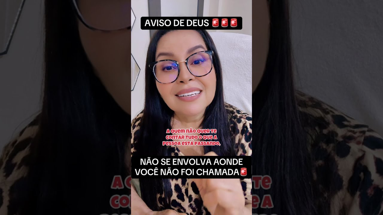 AVISO DE DEUS PARA VOCÊ 🚨🫵🏻