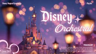 💜 Magical Disney Orchestral 🎻 Soft Symphony BGM for Deep Work & Focus ✨ Starry Night at Disneyland screenshot 5