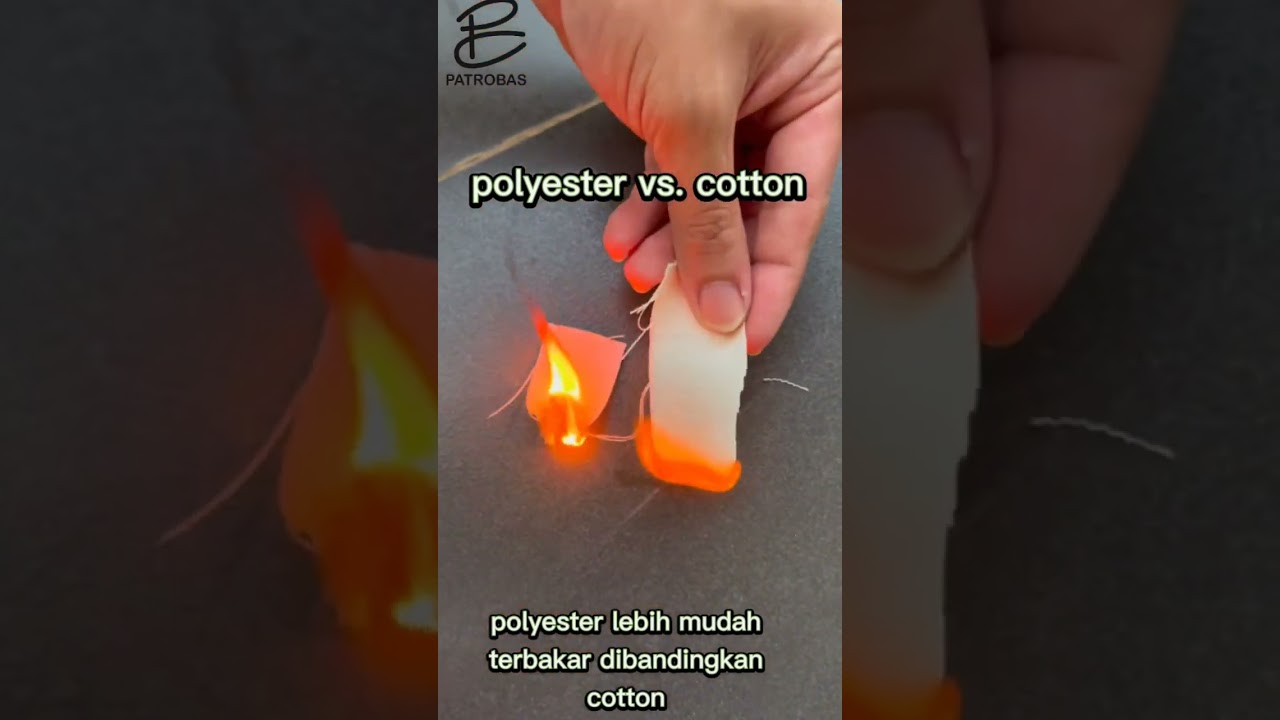 Bahan Katun VS Polyester || 