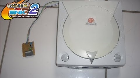 Dreamcast SD Card Mod Test: CAPCOM VS SNK 2