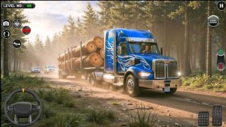 US Cargo Truck Trailer Driving 3D Heavy Cargo Transporter Truck Driver Android GamePlay screenshot 4