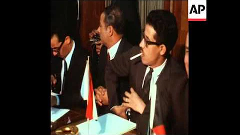 SYND 17/03/1970 ARAB TRADE UNIONIST CALL FOR  BLOCKING OF US ECONOMIC INTEREST