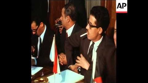 SYND 17/03/1970 ARAB TRADE UNIONIST CALL FOR  BLOCKING OF US ECONOMIC INTEREST