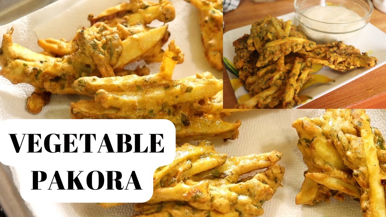 How to Make Mixed Vegetable Pakora at Home Easy Gram Flour Recipe
