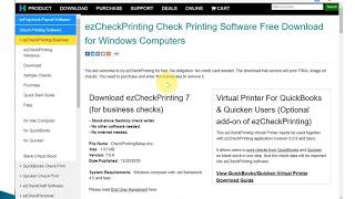 How to install ezCheckPrinting (for Chrome users) - YouTube