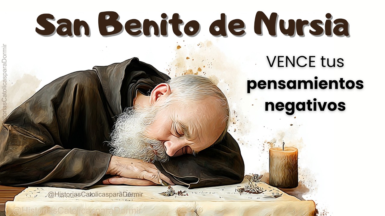 La fórmula de San Benito para VENCER los pensamientos negativos que roban tu paz interior