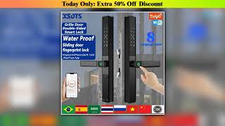 Double-Side Smart Door Best Price 2025 Double-Side Smart Door Lock Waterproof