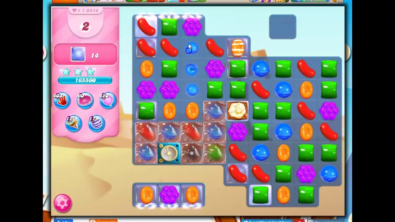 Crush 3414 candy Difficulty/Reality/IV
