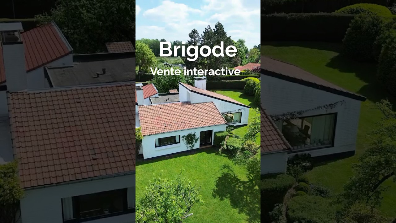 EXCLUSIVITÉ BARNES SUPERBE MAISON D’ARCHITECTE SUR LE PREMIER RANG DU GOLF DE BRIGODE