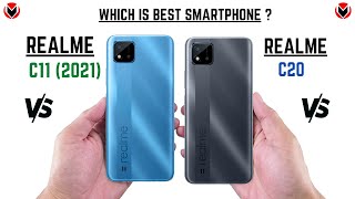 REALME C11 (2021) VS REALME C20 _ Full Detailed Comparison _Which is best?