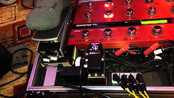 Custom TC Electronic G System Expression Volume Pedal Switcher