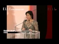 ELLE Style Awards 2012頒獎禮：何超瓊得獎感受