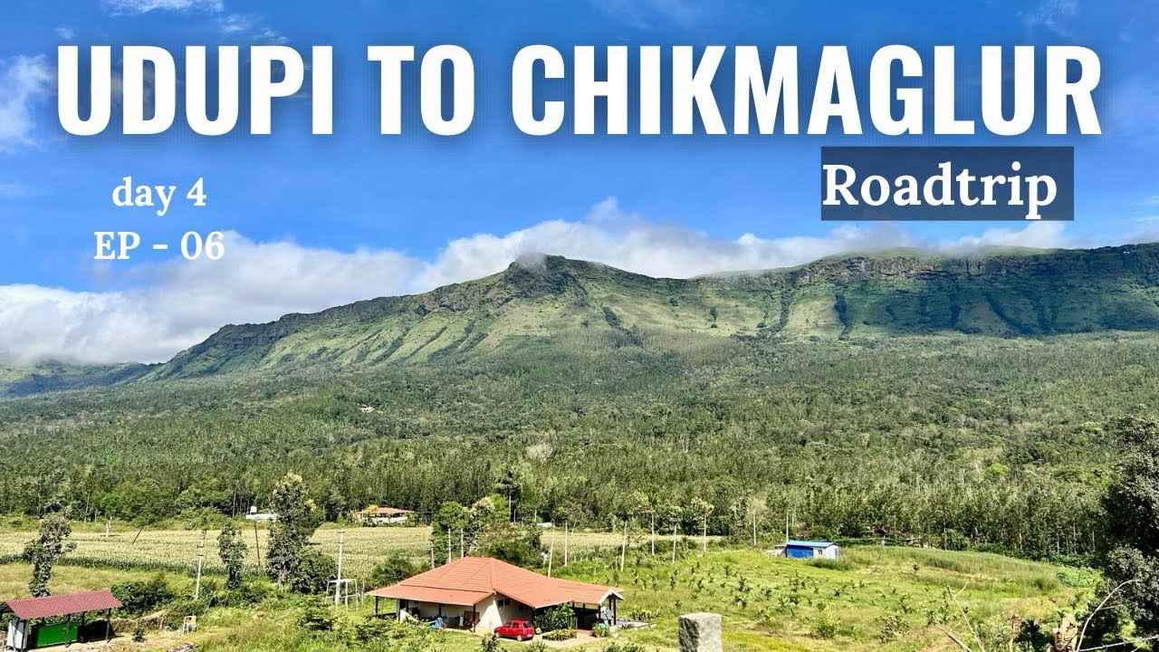 Путешествие из Удупи в Чикмагалур⛰️День 4 | Эпизод 6 🎬 Живописная поездка по Западным Гатам🚘 Виде...