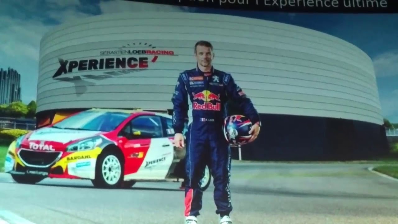 Futuroscope - Conférence de presse 24 mars 2018 - Sébastien Loeb Racing