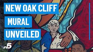 Oak Cliff mural honoring apartment complex explosion victim unveiled | NBCDFW