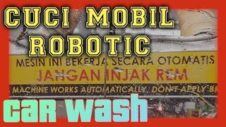 Sensasi cuci mobil robotic di Depok, cuci mobil otomatis hanya 5 menit. 