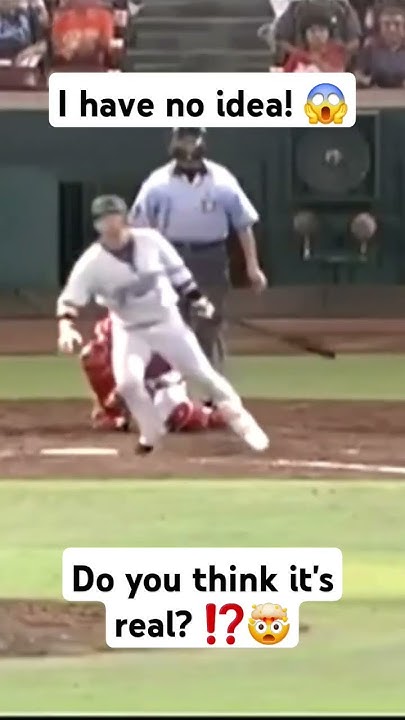 image of Is this wall climb real?! #baseball - YouTube